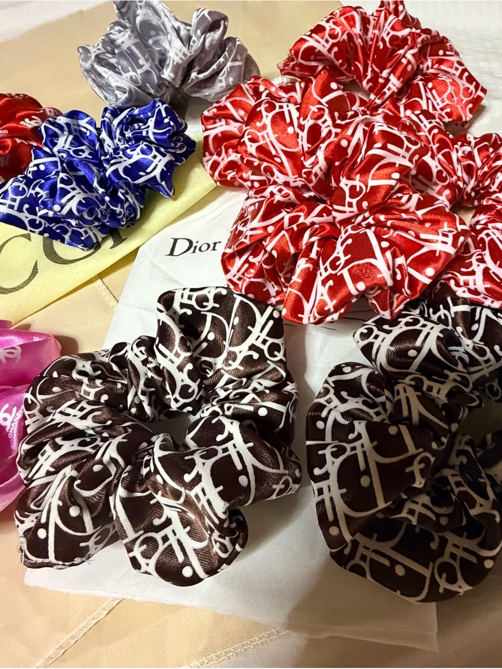 $$ pre one …Luxury Satin Scrunchie - - Picture 4 of 5